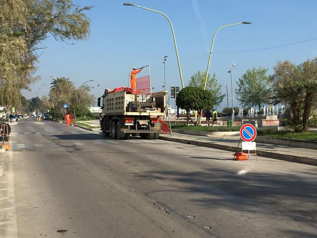 lavori riviera nord Pescara