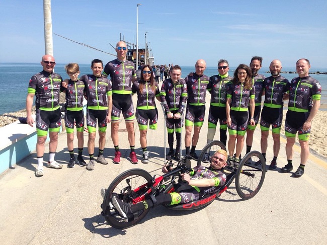 San Vito Chietino, paraciclismo: la Maniga Paracycling Team si presenta