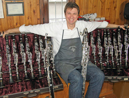 l'artigiano Mauro Morelli