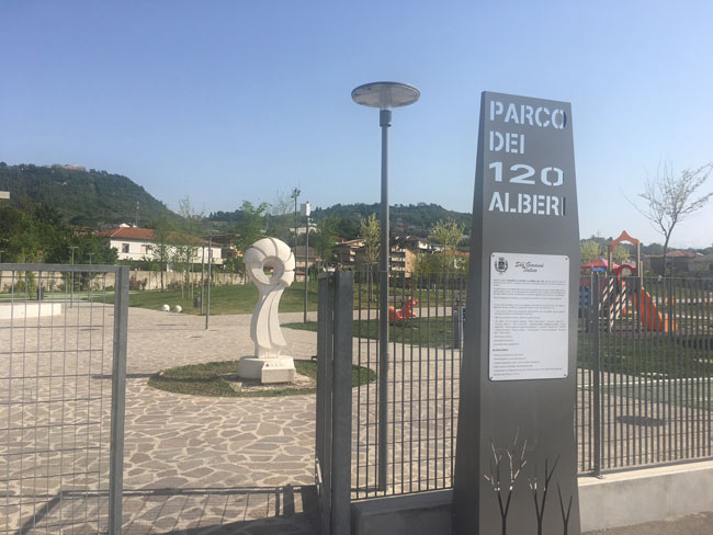 parco 120 alberi San Giovanni Teatino