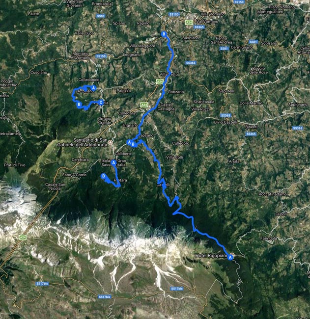 provincia Teramo mappa 1 lotto