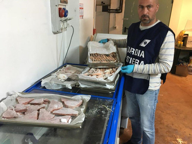 sequestro pesce Silvi