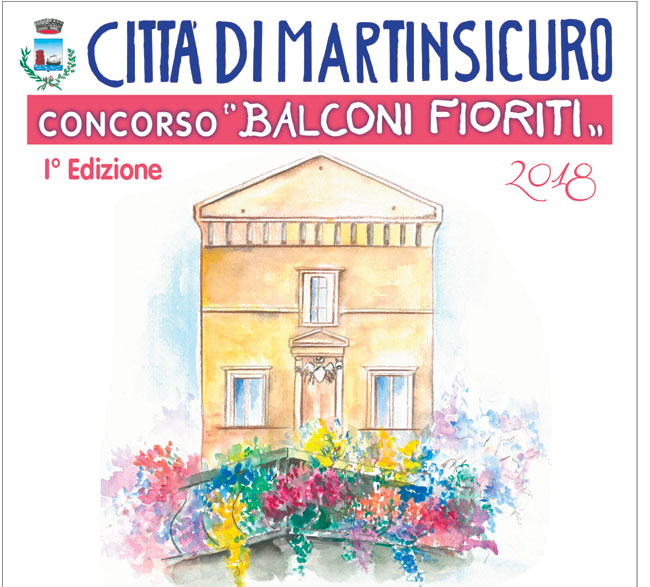 Martinsicuro concorso balconi fioriti 2018