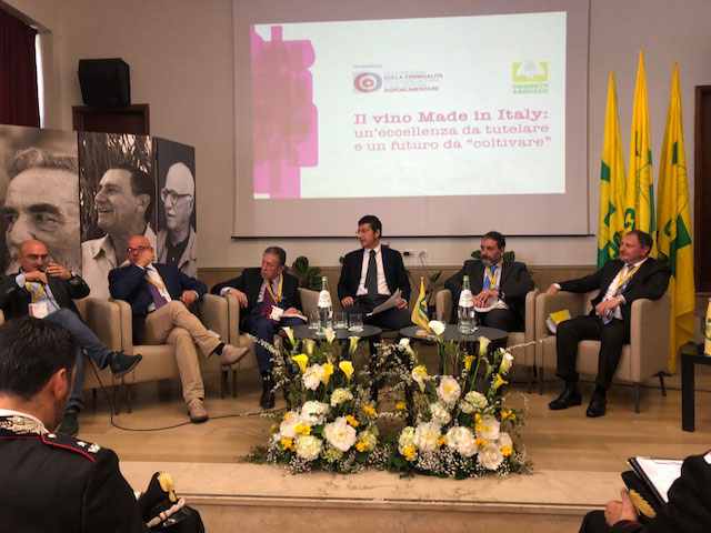 convegno vino made in Italy Pescara 12 maggio 2018