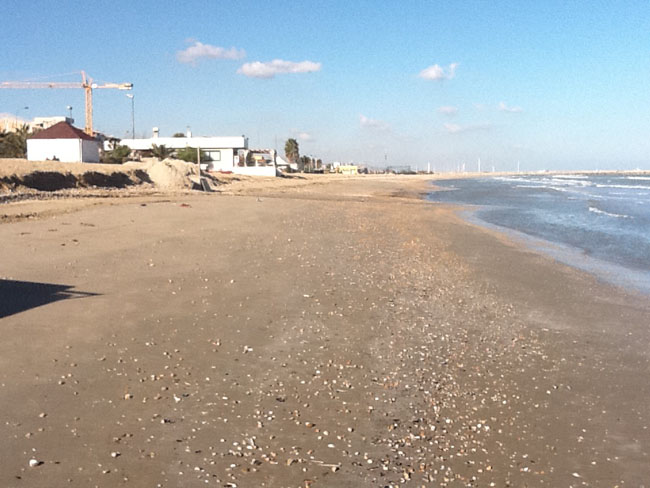 arenile zona sud Giulianova