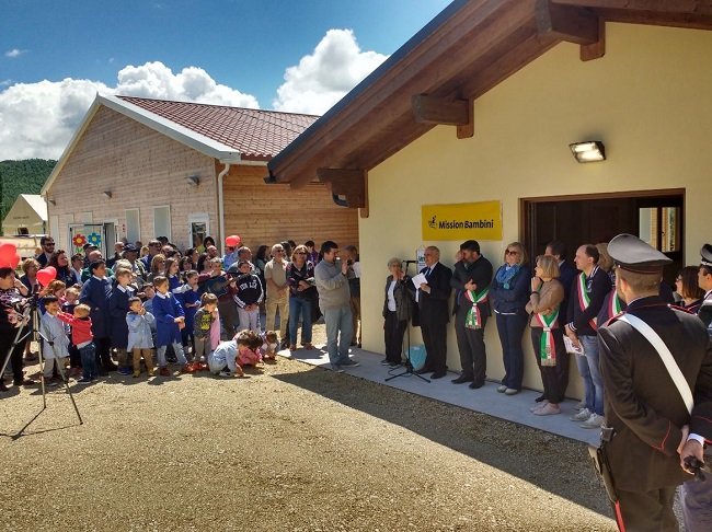 Montereale inaugura nuovo centro aggregativo antisismico