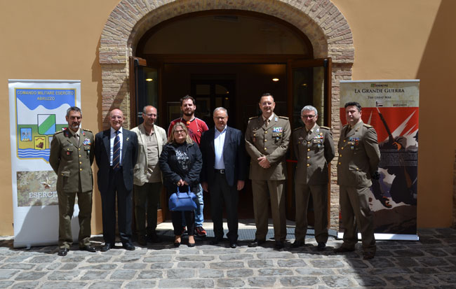 inaugurazione mostra Chieti grande guerra