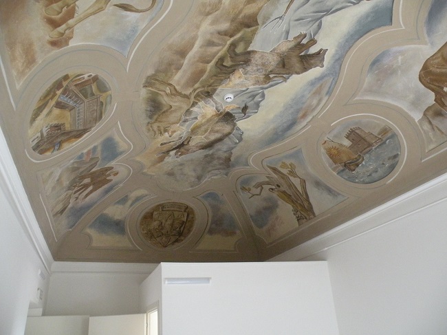 interno villa acerbo caprara