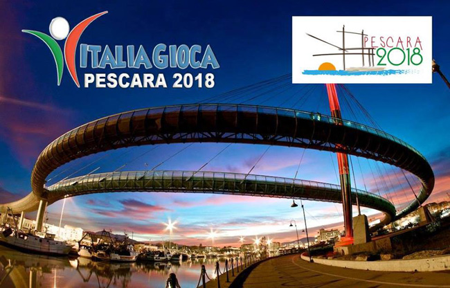 Italia gioca Pescara 2018 logo