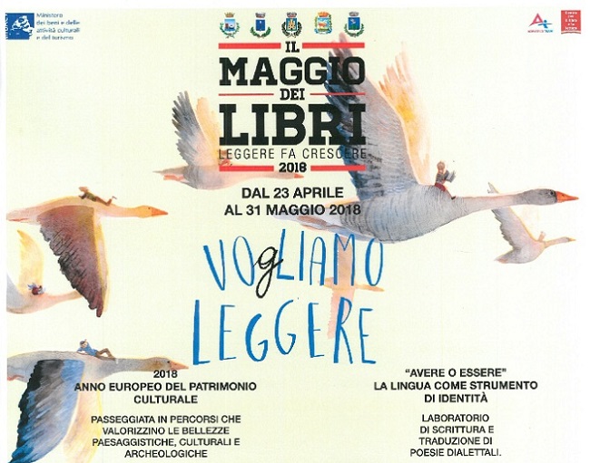 Il Maggio dei libri iniziative provincia Teramo Martinsicuro Colonnella Corropoli Sant'Egidio Tortoreto