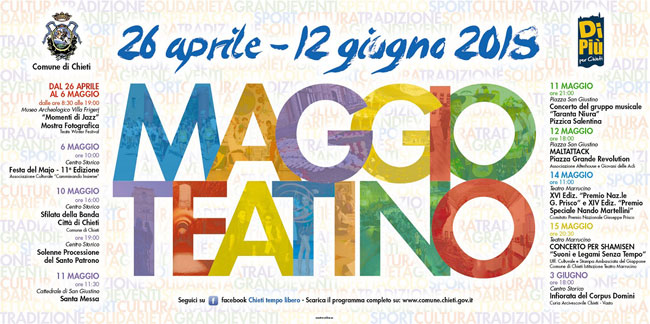 Maggio Teatino 2018