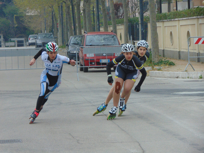 pattinaggio su strada corsa Montesilvano