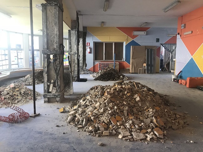 Pescara scuola San Silvestro: sopralluogo assessore