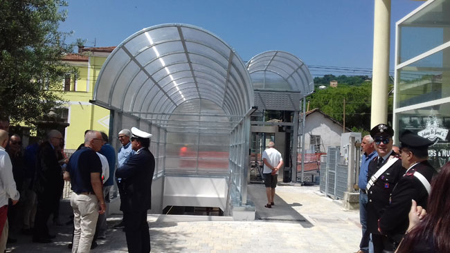 sottopasso pedonale Silvi