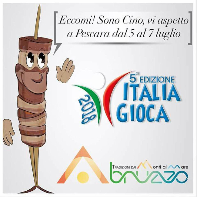 Italia Gioca Pescara 2018 14 regioni in gara