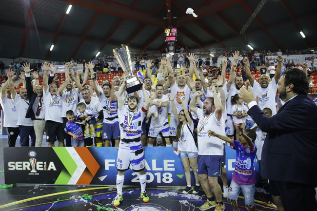 AcquaeSapone Unigross prosegue festa scudetto weekend