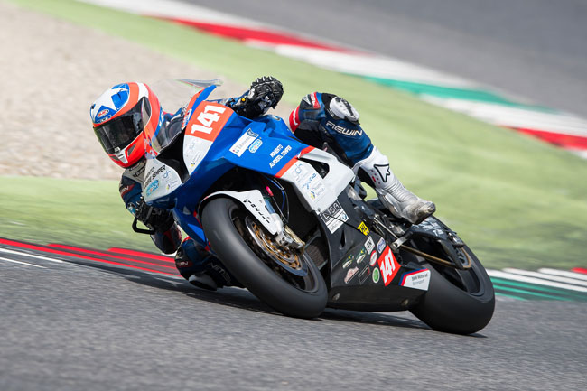Federico D’Annunzio domenica a Imola CIV National Trophy 1000