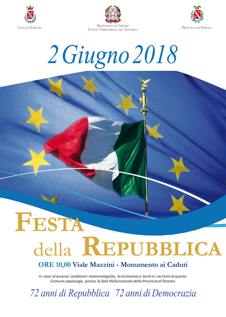 Festa della Repubblica 2018 Teramo