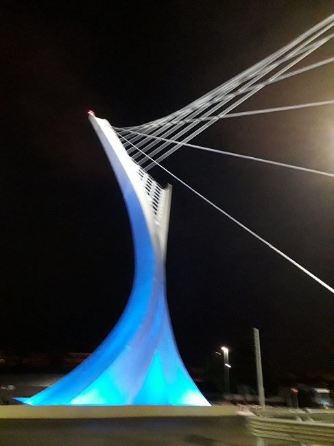 ponte Flaiano blu