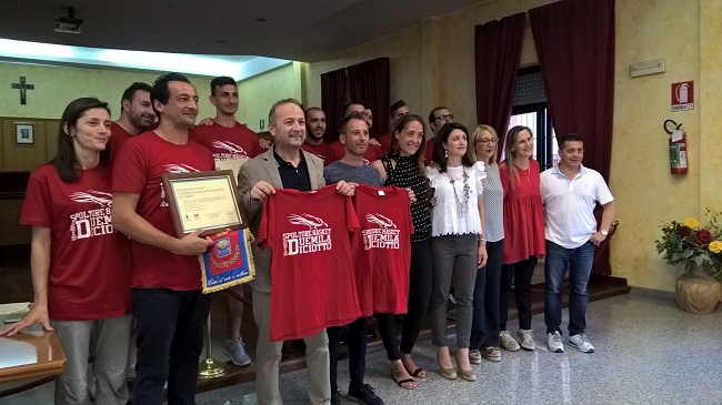 Spoltore Basket premiato dal Comune
