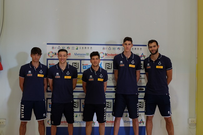 ragazzi della nazionale giovanile