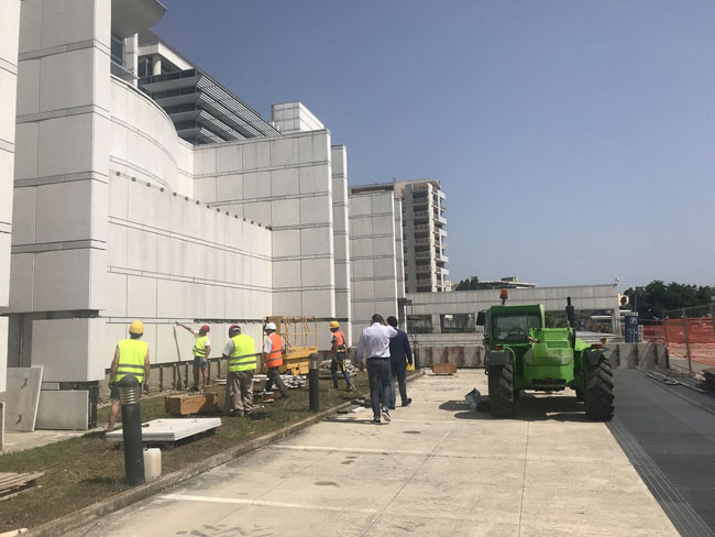 rimozione lastre tribunale Pescara