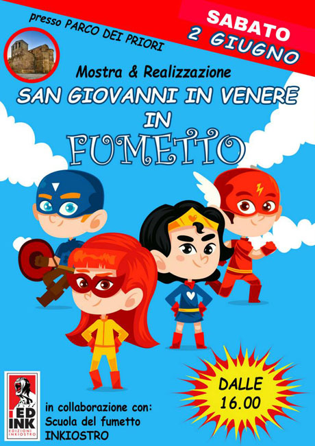 San Giovanni in Venere in fumetto
