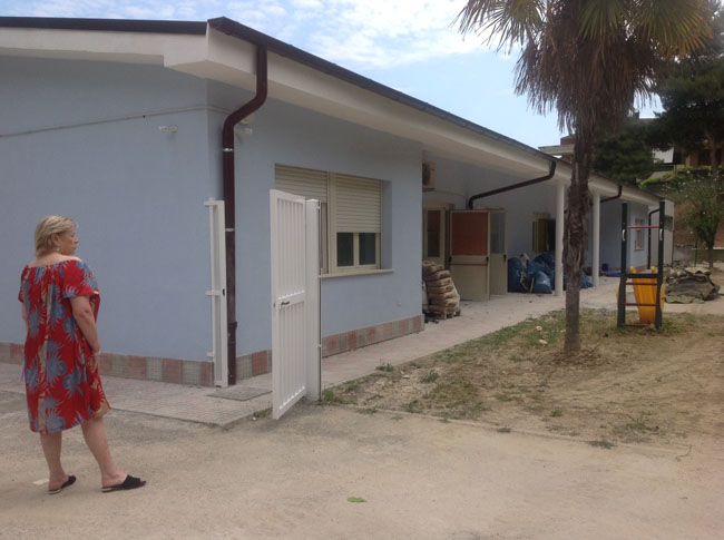 Montesilvano asilo nido via Chiarini in dirittura d'arrivo lavori