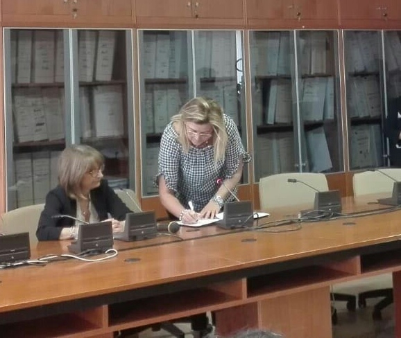 sottoscrizione protocollo parte vicesindaco Cameli