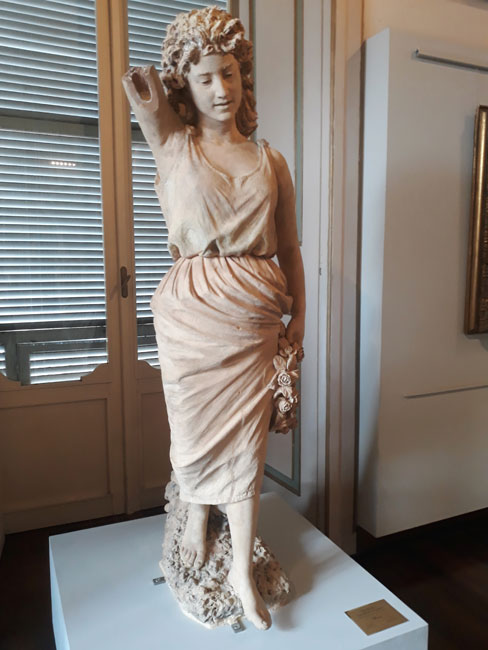 statua donata museo Barbella