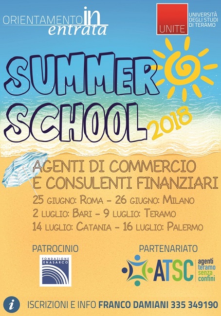 Corso di Laurea per agenti di commercio in viaggio per l'Italia