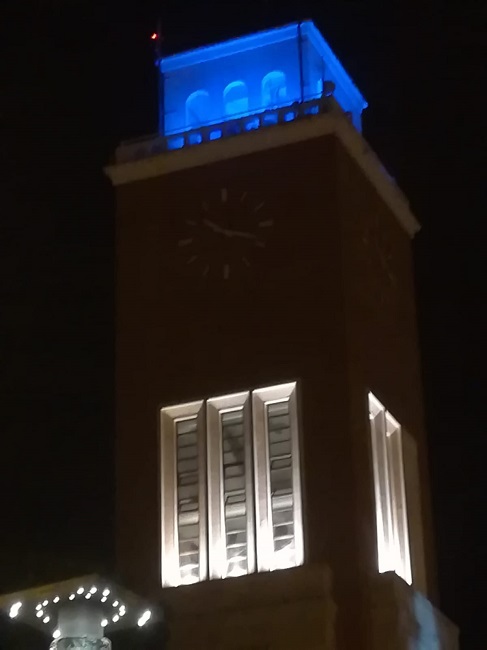 torre civica Pescara blu