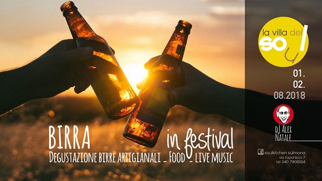 birra in festival 1-2 agosto
