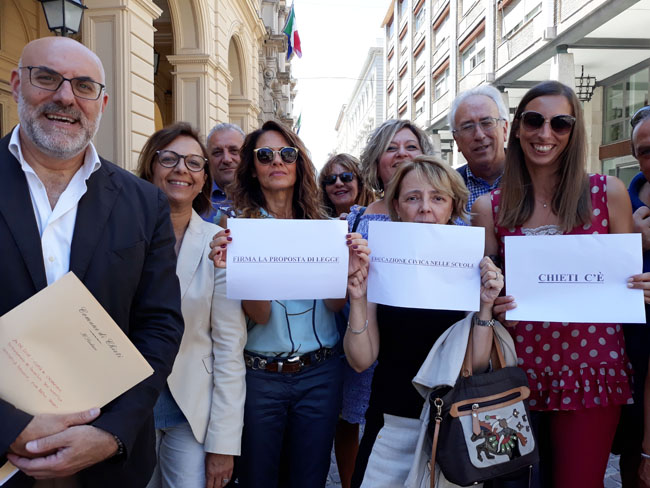 Chieti educazione cittadinanza nelle scuole