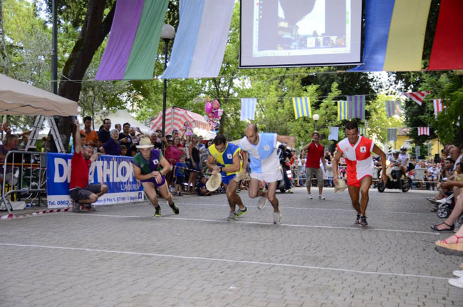 corsa del cappello Paganica