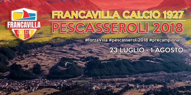 Francavilla Calcio ritiro precampionato 2018 - 2019