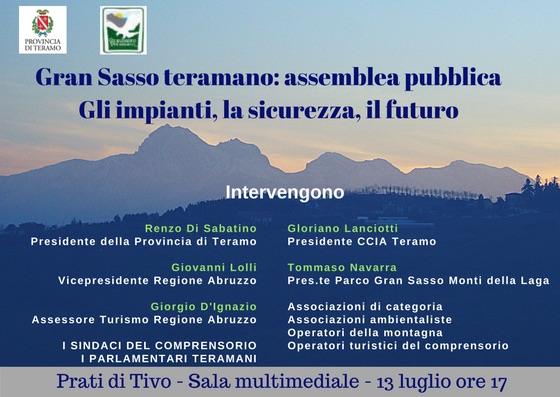 gran sasso assemblea pubblica