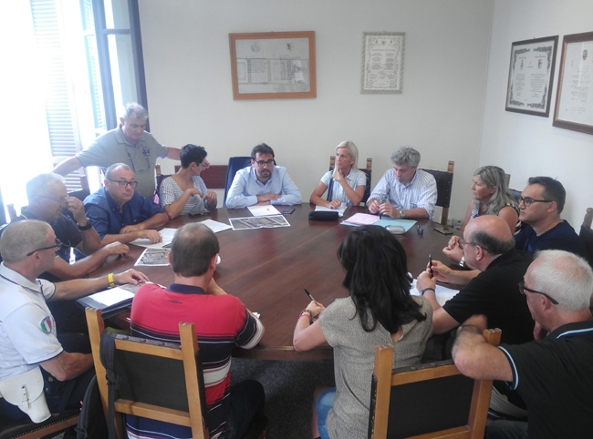 incontro su incendio ex ica