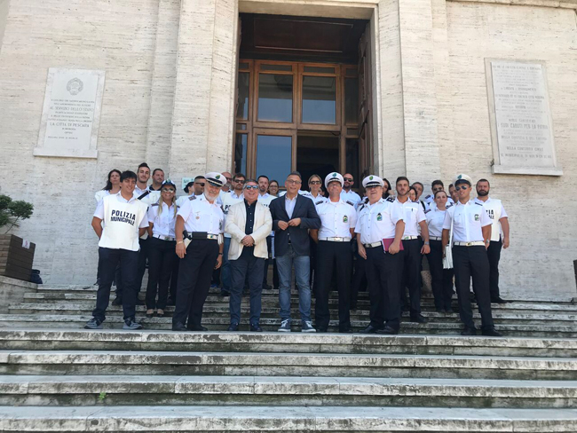 nuovi vigili Pescara