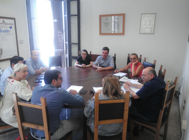 prima seduta giunta D'Alberto