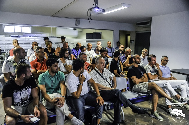 Pescara Calcio settore giovanile staff 2018 - 2019