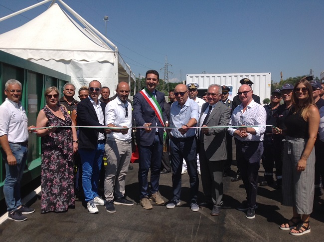 Montesilvano inaugurato primo centro raccolta rifiuti