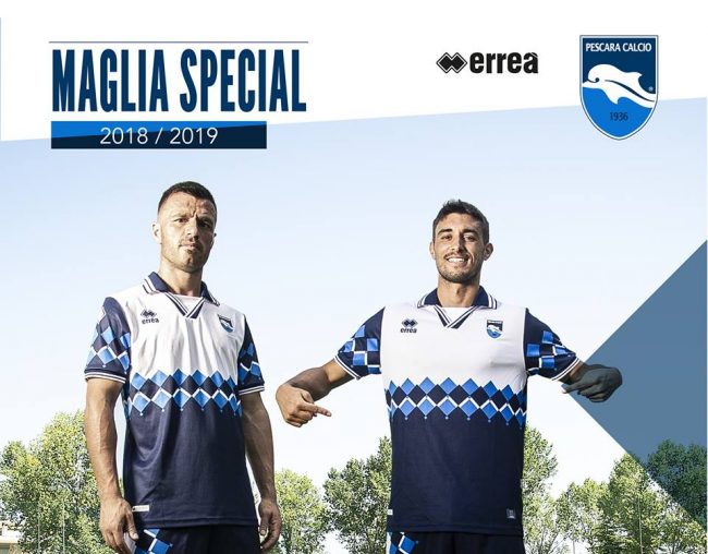 Pescara Calcio - Presentate le maglie per la stagione 2018/2019