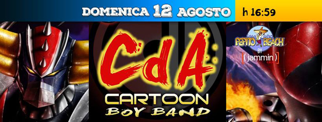 cda cartoon boy band 12 agosto 2018