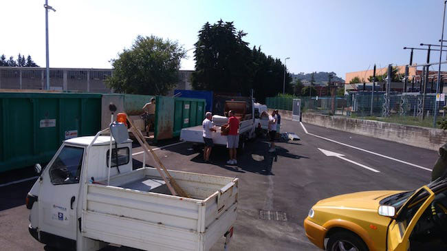 centro raccolta Montesilvano