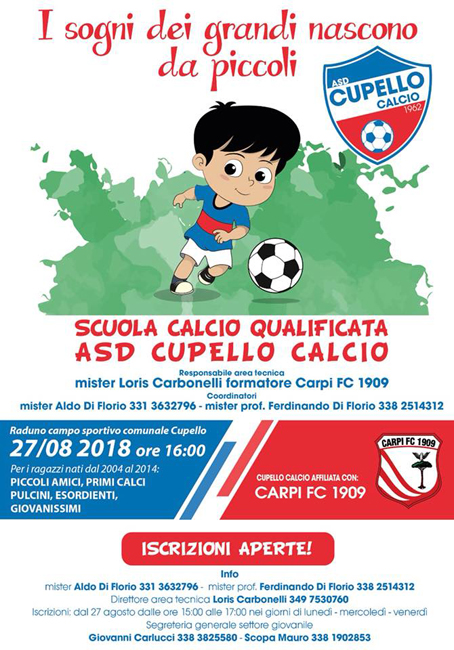 Cupello scuola calcio