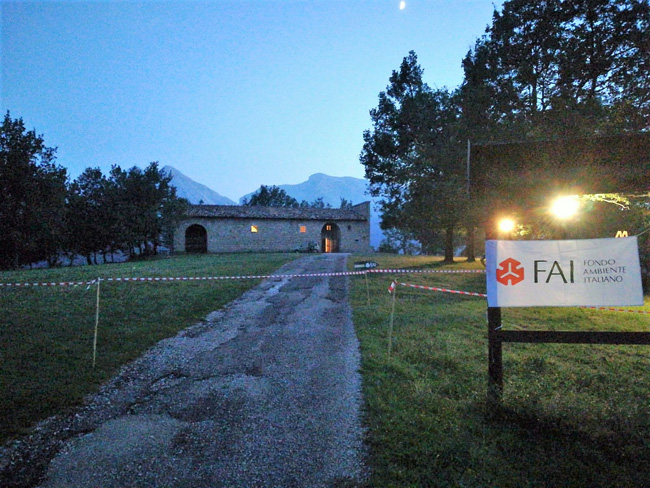 fano adriano eremo sotto le stelle