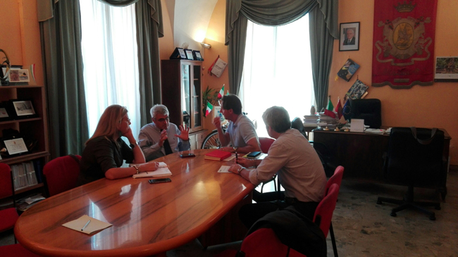 incontro con vertici poste italiane