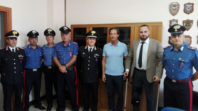 incontro sindaco e carabinieri