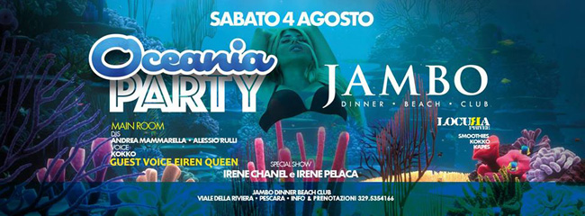 Jambo Pescara 4 agosto 2018